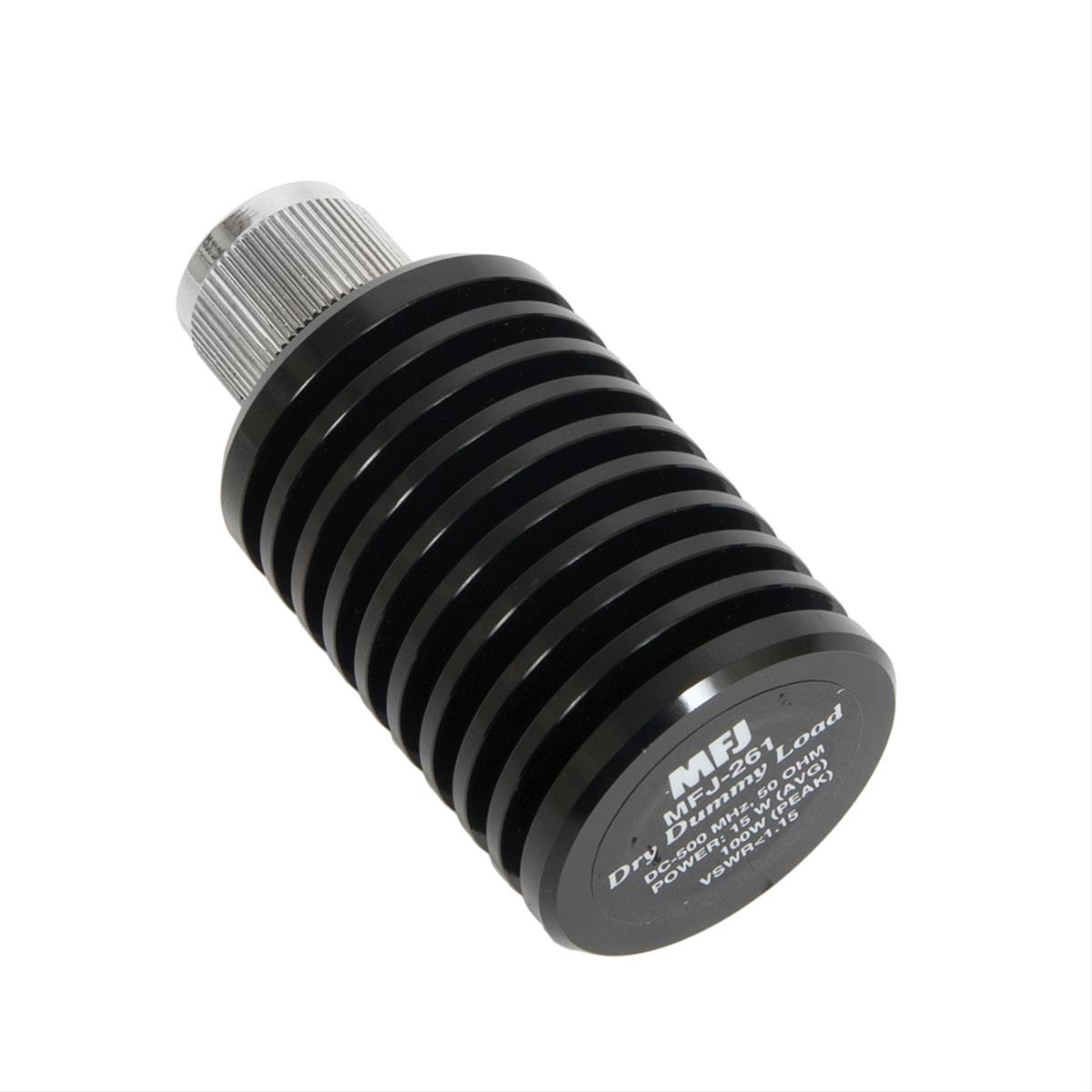 MFJ-261 - Test Equipment, Dummy Load, Dry, 30 W, DC to 500 MHz, PL-259 Connector MFJ-261 - Test Equipment, Dummy Load, Dry, 30 W, DC to 500 MHz, PL-259 Connector