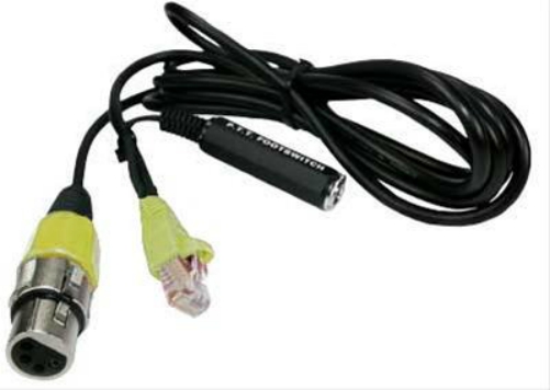 Heil Sound CC-1-YM Microphone Adapter Cable, XLR4 to Yaesu, Flex, 8-pin Modular, w/Mono 1/4 in. Female Jack for PTT Heil Sound CC-1-YM Microphone Adapter Cable, XLR4 to Yaesu, Flex, 8-pin Modular, w/Mono 1/4 in. Female Jack for PTT