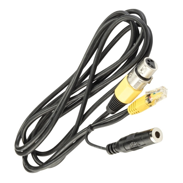Heil Sound CC-1-YM Microphone Adapter Cable, XLR4 to Yaesu, Flex, 8-pin Modular, w/Mono 1/4 in. Female Jack for PTT Heil Sound CC-1-YM Microphone Adapter Cable, XLR4 to Yaesu, Flex, 8-pin Modular, w/Mono 1/4 in. Female Jack for PTT
