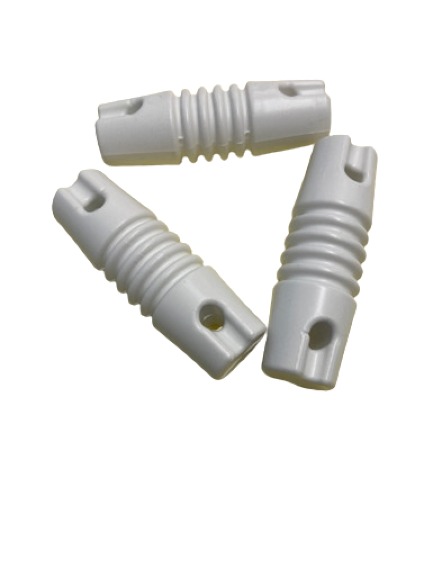 3 Pack White Nylon Dog Bone Antenna Insulators Wire antennas/ shortwave/CB