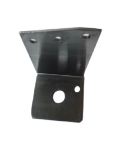 Workman SSATRG-2 Stainless Steel Right Hand Hood or Trunk Groove Mount, 1/2" Hole