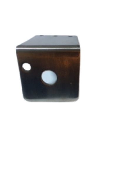 Workman SSATRG-2 Stainless Steel Right Hand Hood or Trunk Groove Mount, 1/2" Hole