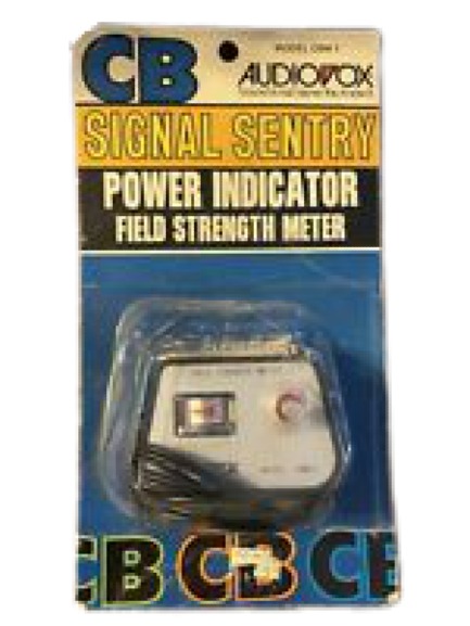Audiovox CBM-1 Vintage CB Radio Signal Sentry, Field Strength Meter
