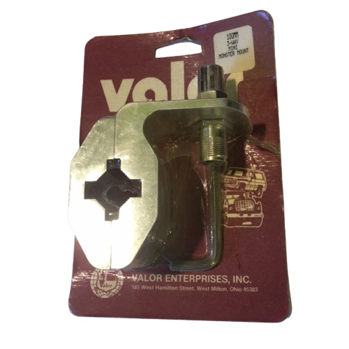 Valor 100MM - 3-Way Mini Monster Mount, 3/8"x 24T w/SO239