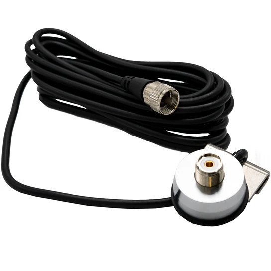 Workman WEP314S - SO-239 Trunk Lip Antenna Mount w/ 17' Cable