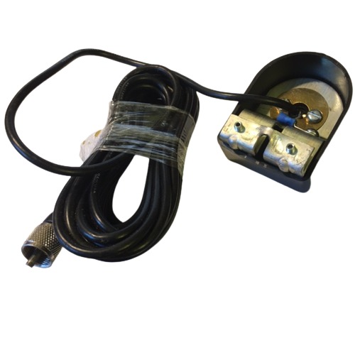 Workman TLP - Heavy Duty, Universal NMO Trunk Lip Mobile Antenna Mount.