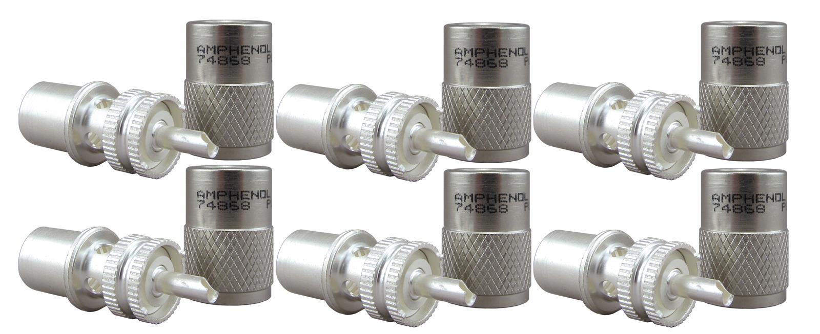 Amphenol 83-1SP - Coaxial Cable Connector, PL-259 (UHF Male), Solder Type, Silver Plated, for  RG-8/RG-213/RG-11