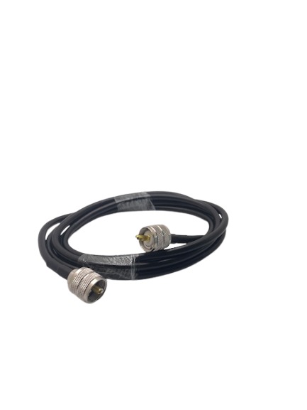 6' LMR-240 Coax Cable Assembly w/ PL-259s connectors 6' LMR-240 Coax Cable Assembly w/ PL-259s connectors