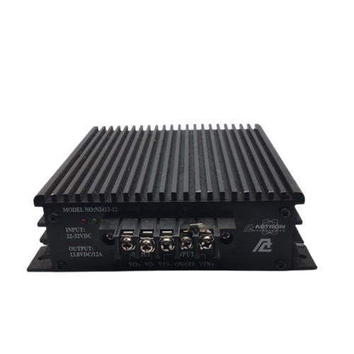 Used Astron N2412-12 - DC-DC Power Converter, 22-32 Vdc To 13.8 Vdc Output @ 12 Amps