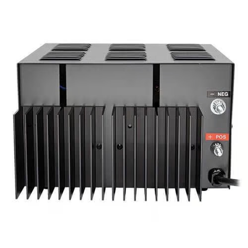 Tripp Lite PR40 Regulated DC Power Supply, 120 VAC Input, 13.8 VDC Output, 550 W Power Rating, 40 A, Benchtop Mount Tripp Lite PR40 Regulated DC Power Supply, 120 VAC Input, 13.8 VDC Output, 550 W Power Rating, 40 A, Benchtop Mount