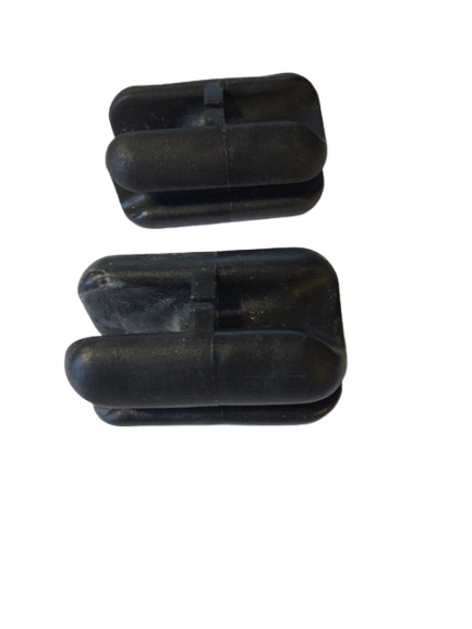 Black Delrin Type Antenna End Insulator, Set of 2.