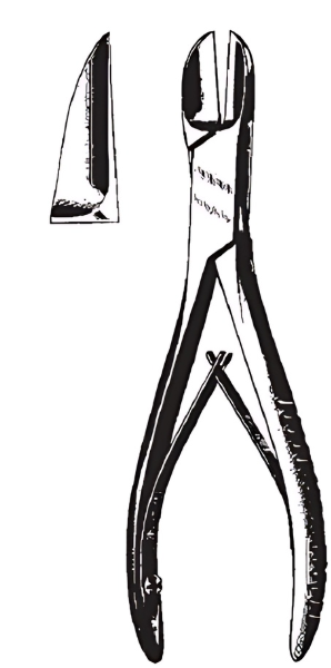 Product Spectrum Liston Bone Cutting Forceps 6in Str Single Action | SAH.701662 Image