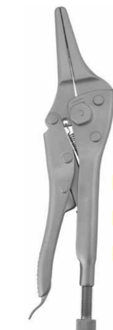 Product Vet Spectrum Needle Nose Plier, 10" (25cm), Locking Vise Grip | SAH.701720 Image