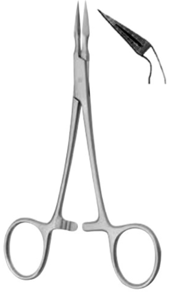 Product Vet Spectrum Stieglitz Splinter Forcep, 5.25" (13.5cm), Curved | SAH.722667 Image