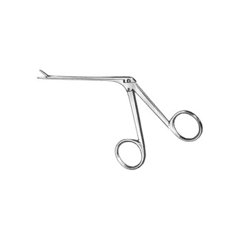 Product Vet Spectrum Hartmann-Wullstein Alligator Forcep, 6.25" (16 cm) Shaft Length, Serrated Jaw, (2.4x1.6x7 mm Jaw) | SAH.723103 Image