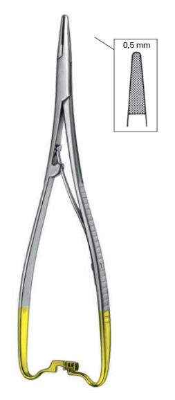 Product Vet Spectrum Mathieu Needle Holder, 6.75" (17cm), Standard Shanks, TC | SAH.724845 Image