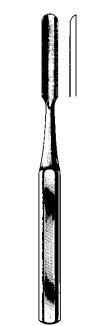 Product Vet Spectrum Hibbs Gouge, 9.5" (24cm), Straight, 19mm | SAH.733714 Image