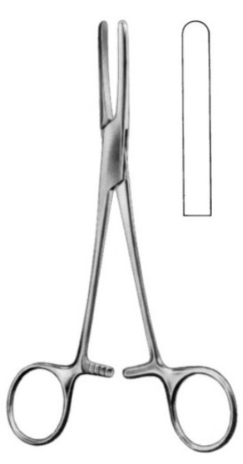 Product Vet Spectrum Presbyterian Tubing Forcep, 7" (18cm), Smooth | SAH.762015 Image