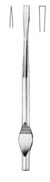 Product Vet Spectrum Walter Osteotome, 7.75" (19 cm), Straight, 3mm | SAH.777110 Image