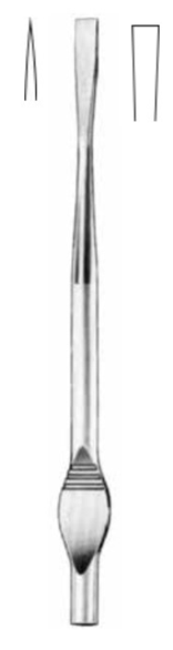 Product Vet Spectrum Walter Osteotome, 7.75" (19 cm), Straight, 4mm | SAH.777111 Image