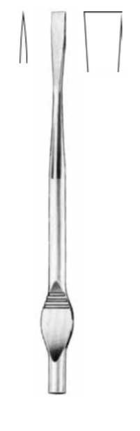 Product Vet Spectrum Walter Osteotome, 7.75" (19 cm), Straight, 9mm | SAH.777113 Image