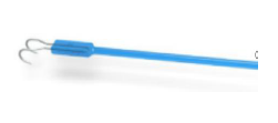 Product Spectrum Lone Star Elastic Hook, 7mm 2 Prong Sharp Hook, (4/pk) | SAH.93-0007 Image