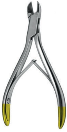 Product Spectrum Pin/Wire Cutter, 4.75" (12cm), Side Cutting, Straight, Cuts Up To 0.28" (0.7m), Single Action, TC | SAH.99-162 Image