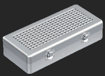 Product Vet Spectrum Aluminum Sterilization Case 300mm x 150mm x 75mm, Red | SAH.EV253114 Image