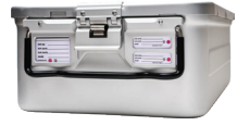 Product Vet Spectrum EverGreen 1/1 Standard Sterilization Container Base, X-Short, Perforated (600x272x96mm) | SAH.K6100 Image