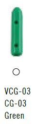 Product Spectrum Instrument Guard, Green, Vented, 2.8x19mm (100/Pkg) | SAH.VCG-03 Image