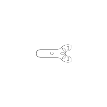 Product VOI Micro-Oscillating & Sagittal Saw Blade 18.5mm Long x 6.6mm Wide x 0.43mm Thick | SM-3051 Image