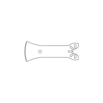 Product VOI Micro-Oscillating & Sagittal Saw Blade 35.0mm Long x 16.5mm Wide x 0.44mm Thick | SM-3104 Image