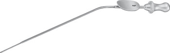 Product Aesculap Schuknecht Suction Cannula, 0.60mm Tip (24 SWG), 145mm (5.75in), Angled | GF757R Image