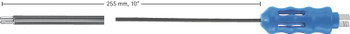Product Aesculap Minop Fork Electrode, Bipolar, Straight (10in), 2.0mm Diameter, Working Length 255mm | GK360R Image