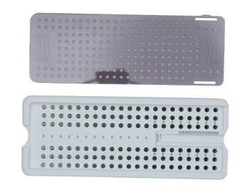 Product VOI Universal Implant Tray System - 4.0-4.5 mm Screw Rack with Lid | UTS-SCREWRACK4.0/4.5 Image