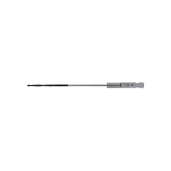 Product VOI 1.5mm Quick Coupling Drill Bit, Self-Centering, DLC Coated, 85mm - (58.0mm Working L.) | 1.5 QCK 85 SCDLC Image