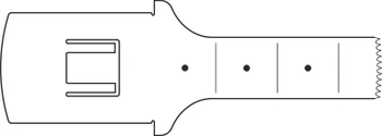 Product Aesculap Oscillating Saw Blade 35mm x 10mm x 0.5mm | GC209R Image