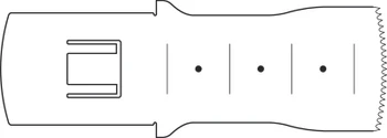 Product Aesculap Oscillating Saw Blade 35mm x 20mm x 0.5mm | GC211R Image