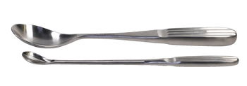 Product Spectrum Soft Edge Surgical Spoon, 10" (25cm), Small, 25x20mm | SAH.23-6400 Image