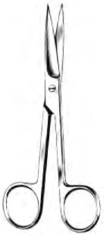 Product Spectrum Operating Scissor, 5.5", Straight, Sharp/Sharp | SAH.50-4671 Image