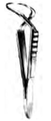 Product Spectrum Jones Towel Forcep, 2.75" (7cm), Cross Action | SAH.60-2272 Image