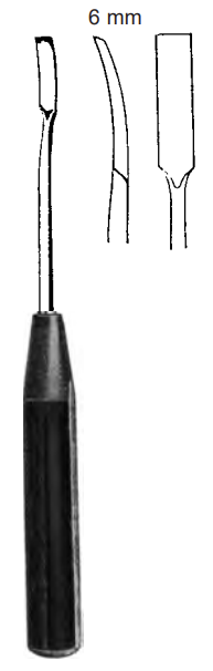 Product Spectrum Periosteal Elevator, 7.5", Sharp, 6mm Square Tip | SAH.720368 Image