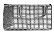 Product Vet Spectrum EverGreen Narrow Sterilization Container Basket, Wire, Tall (268x117x65mm) | SAH.K31073T Image