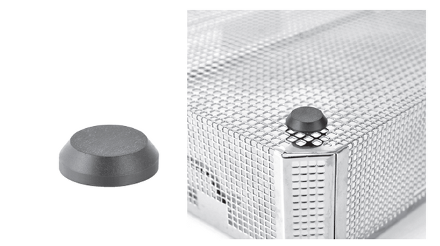 Product Vet Spectrum EverGreen Basket Stand, 5 mm Height, Black (4/PKG) | SAH.K3766 Image