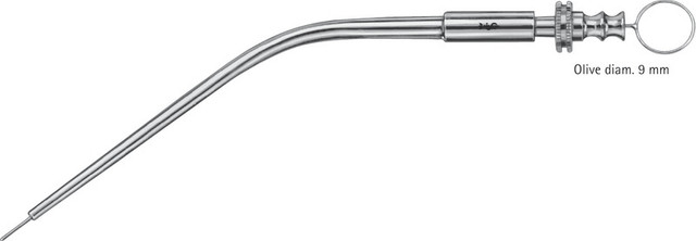 Product Aesculap Formby Sunction Cannula, 3.30mm Tip, 180mm (7in), Curved | GF932R Image