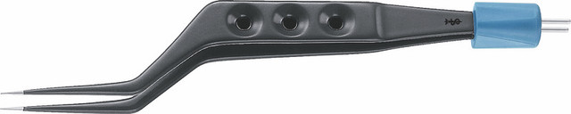 Product Aesculap Bipolar Forceps, straight, 160mm (6.25in), work. length: 40mm, jaw width: 0.60mm, bayonet | GK660R Image