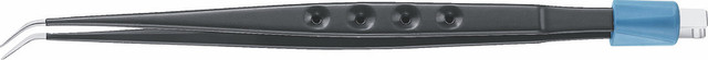 Product Aesculap Bipolar Forceps, angled, 200mm (7.875in), jaw width: 0.90mm, Aesculap tab connector | GK713R Image