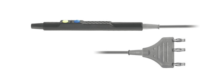 Product Aesculap Electrode Handle, monopolar, straight, 4.50m, 2.40mm diameter, with 2 finger pushbuttons | GN231 Image