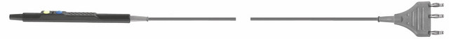 Product Aesculap Electrode Handle, monopolar, straight, 4.50m, 4mm diameter, with 2 finger pushbuttons | GN232 Image