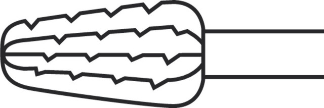 Product Aesculap ELAN 4 Cone Burr 5.0mm Diameter (1-ring) | GP235R Image